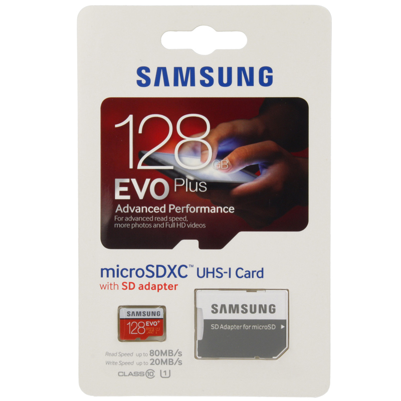 Samsung 128 GB EVO+ Speicherkarte