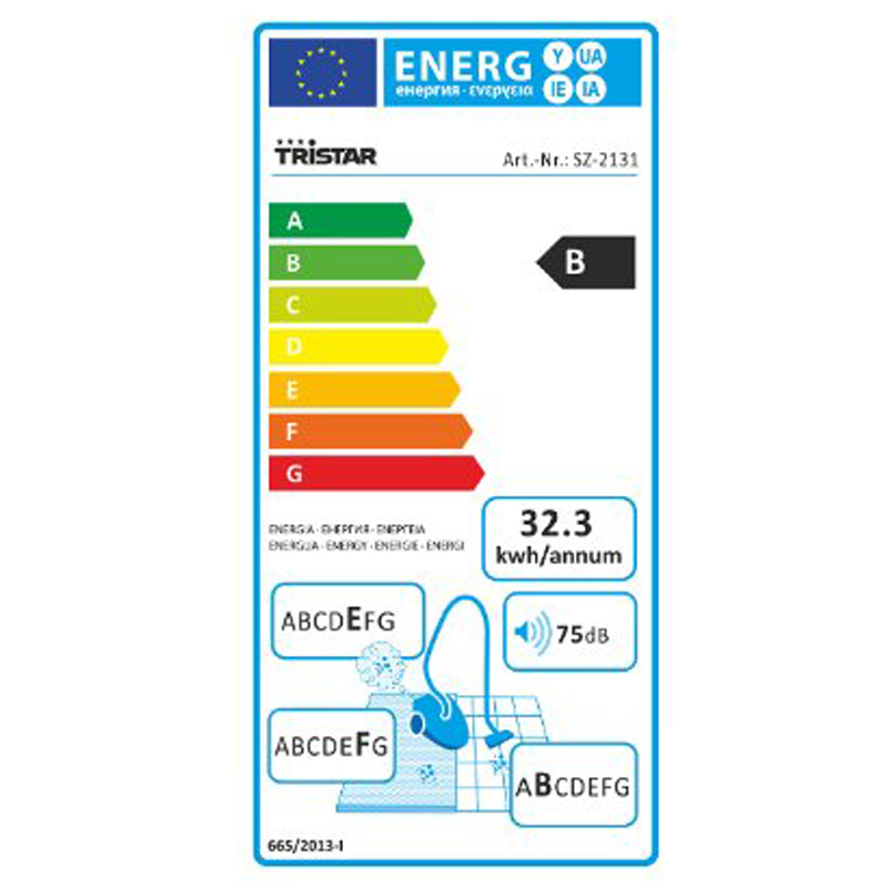 Tristar SZ-2131 Multi Zyklone Staubsauger