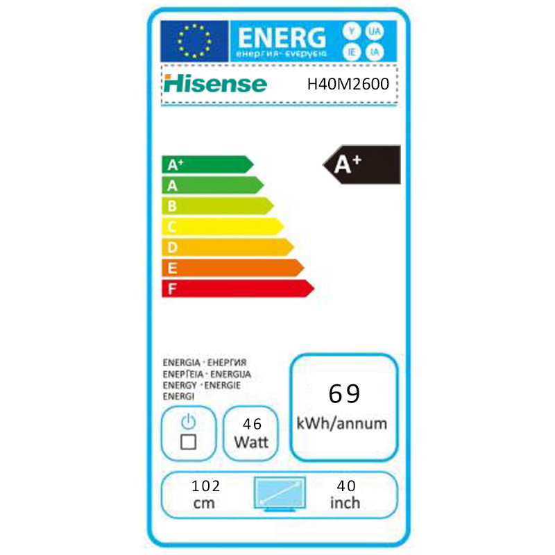 Hisense H40M2600 102cm (40 Zoll) LED-TV