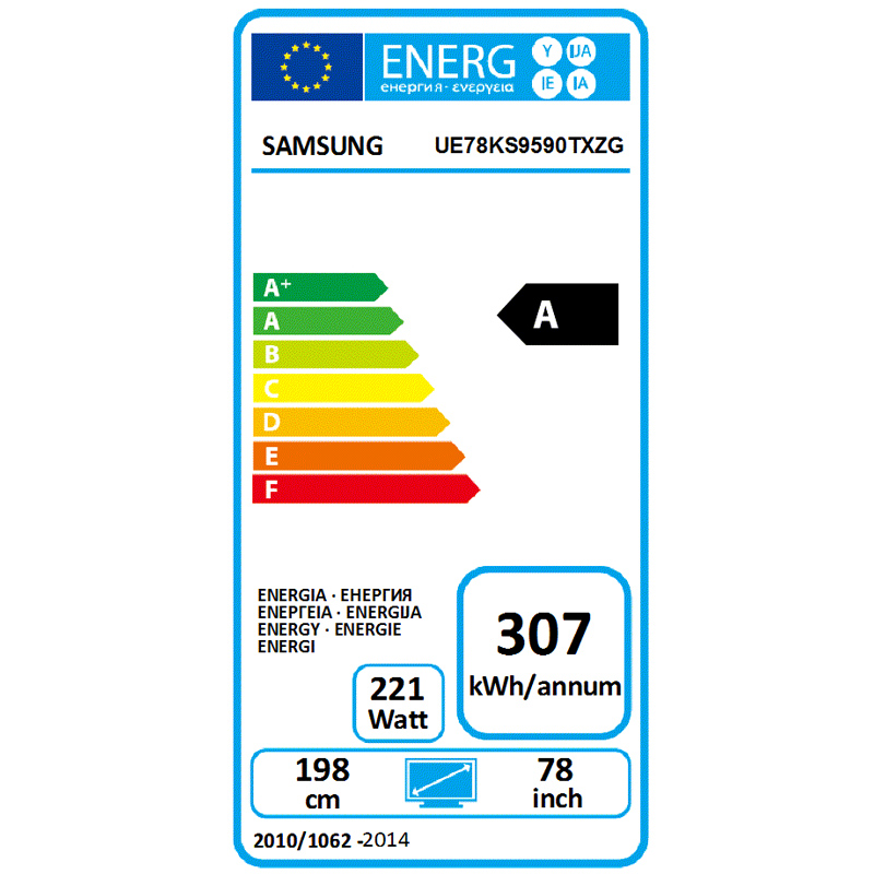 Samsung UE78KS9590TXZG 198 cm (78Zoll) LED-Curved-4K-TV (Premium-Modell)