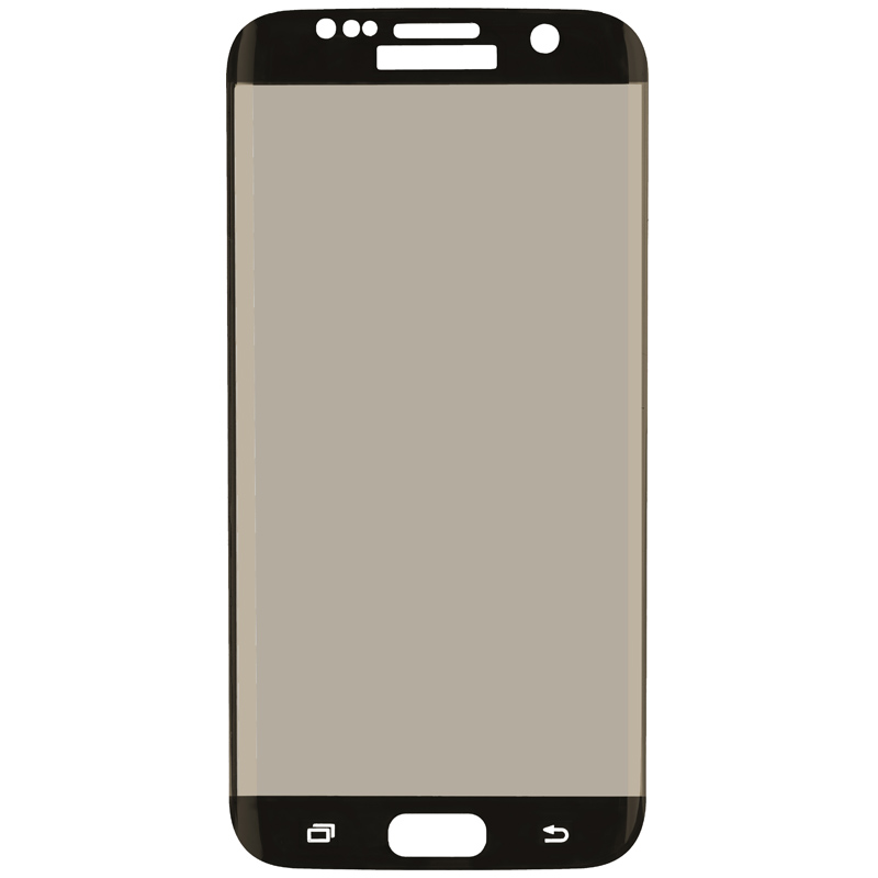 Peter Jäckel Full Display HD Glass Superb Plus für Galaxy S7 Edge Schwarz