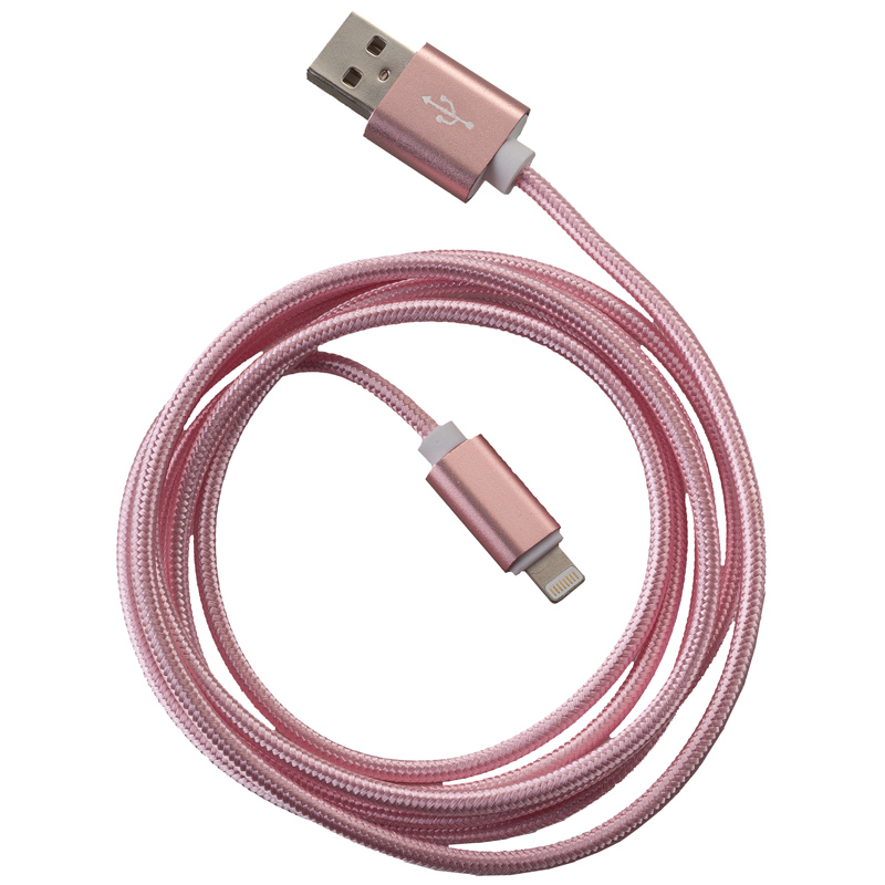 Peter Jäckel Fashion 1,5m USB Data Kabel Rose