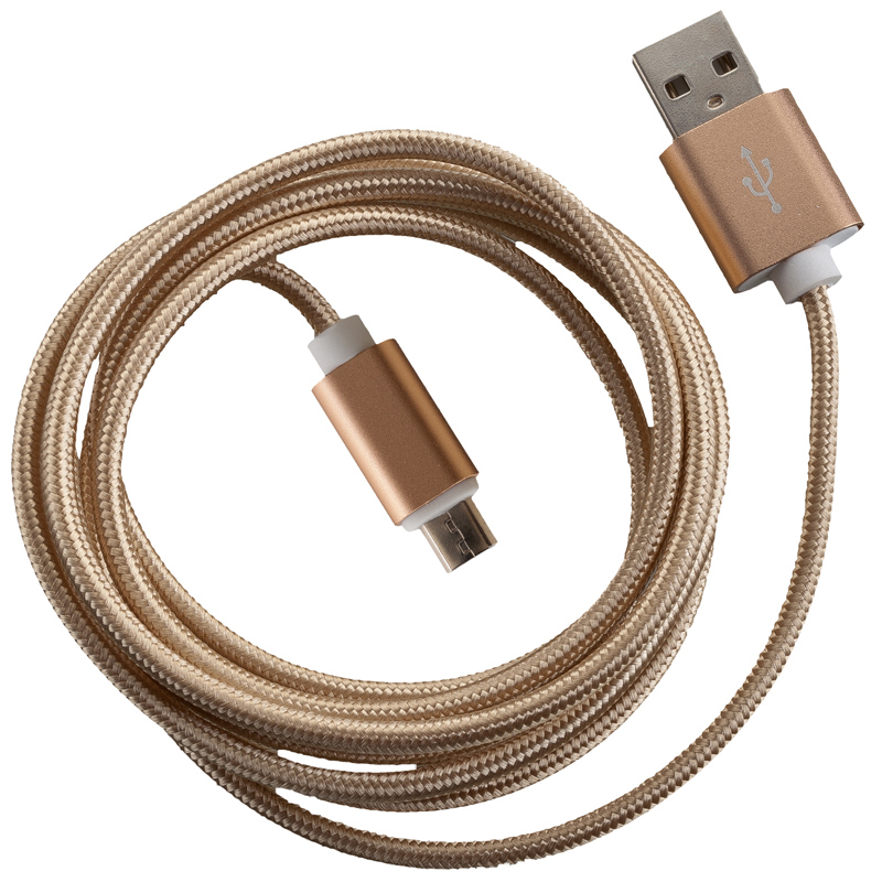 Peter Jäckel Fashion 1,5m USB Data Kabel Gold