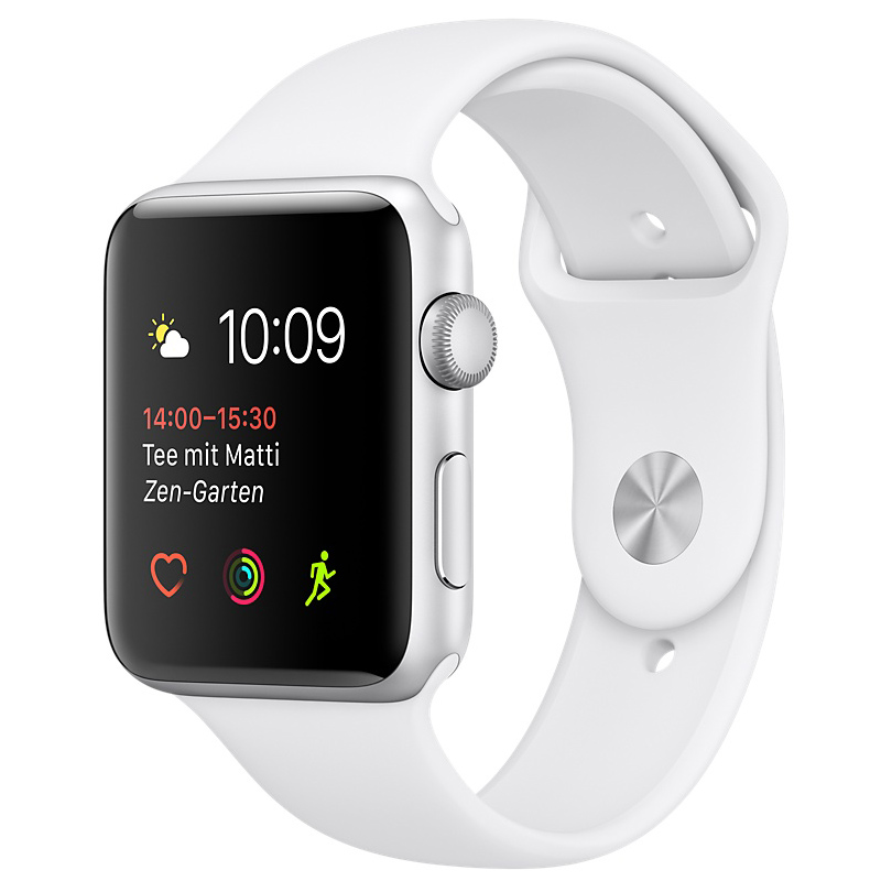 Apple Watch Series 2 42mm Aluminium silber