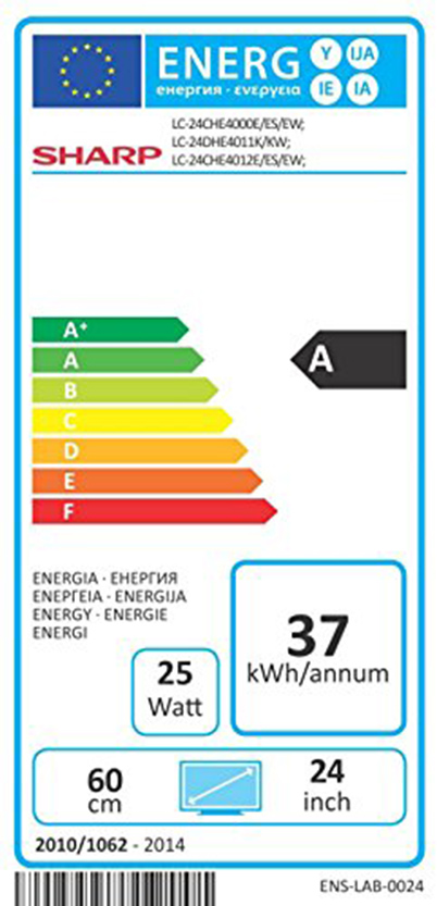 Sharp LC-24CHF4012E 60cm (24 Zoll) LED-TV