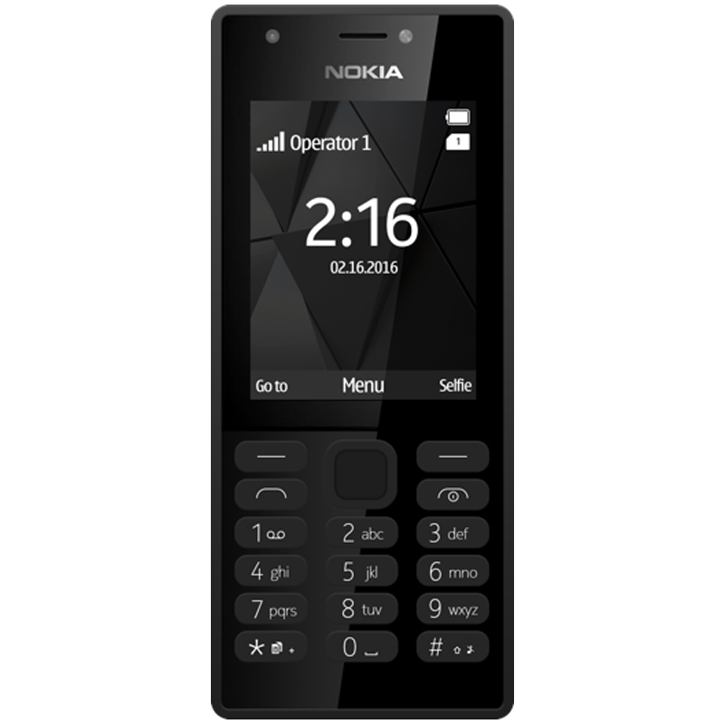 Nokia 216 Dual-Sim Handy schwarz