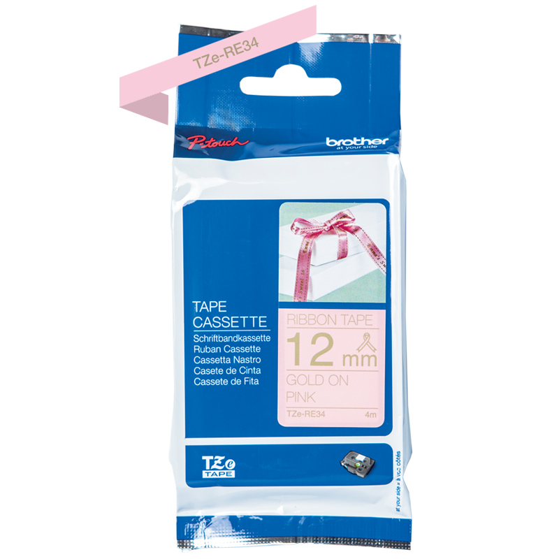 Brother TZe-RE34 P-touch textiles Schriftband
