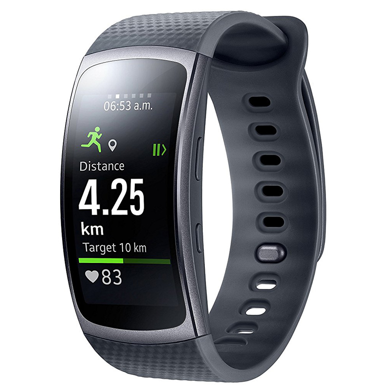 Samsung Gear Fit 2 schwarz Größe L