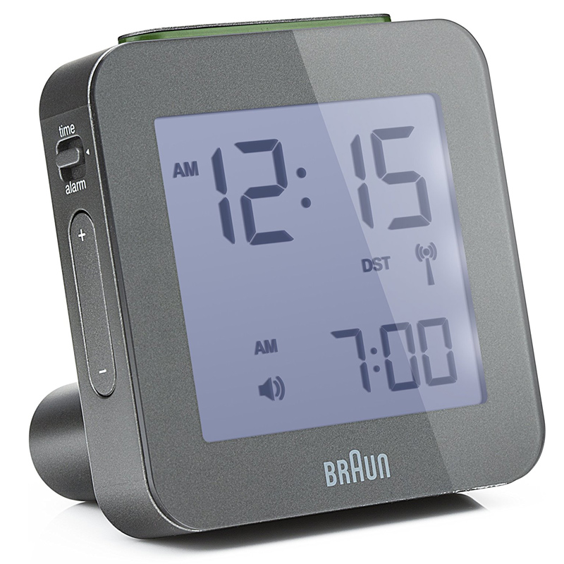 Braun BNC009 Funkwecker Grau