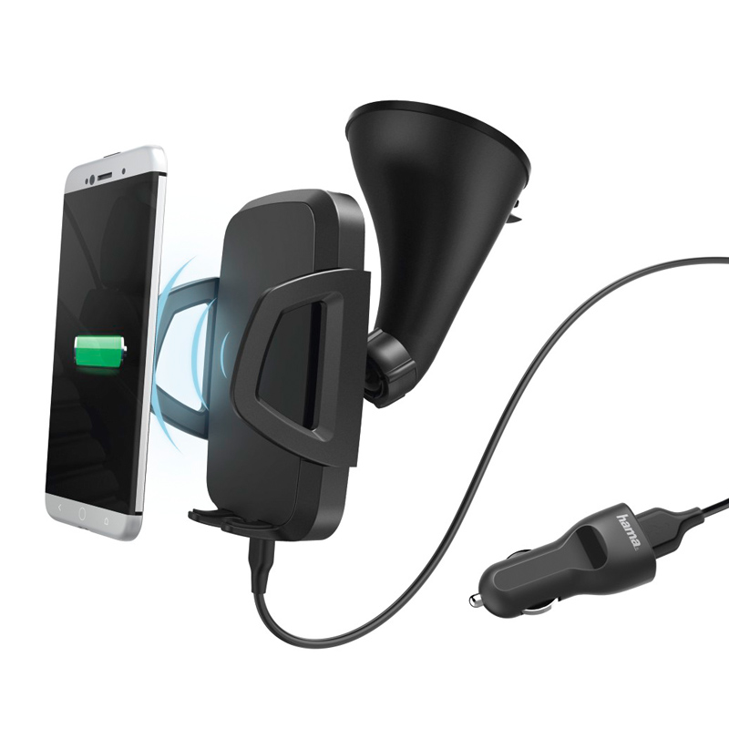 Hama Induktivladegerät "Car" für Smartphones