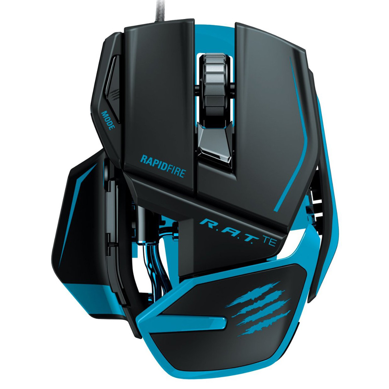 Mad Catz R.A.T. TE Gaming Mouse Mattschwarz