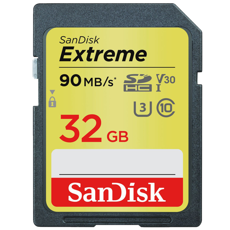 SanDisk Extreme 32 GB SDHC Speicherkarte