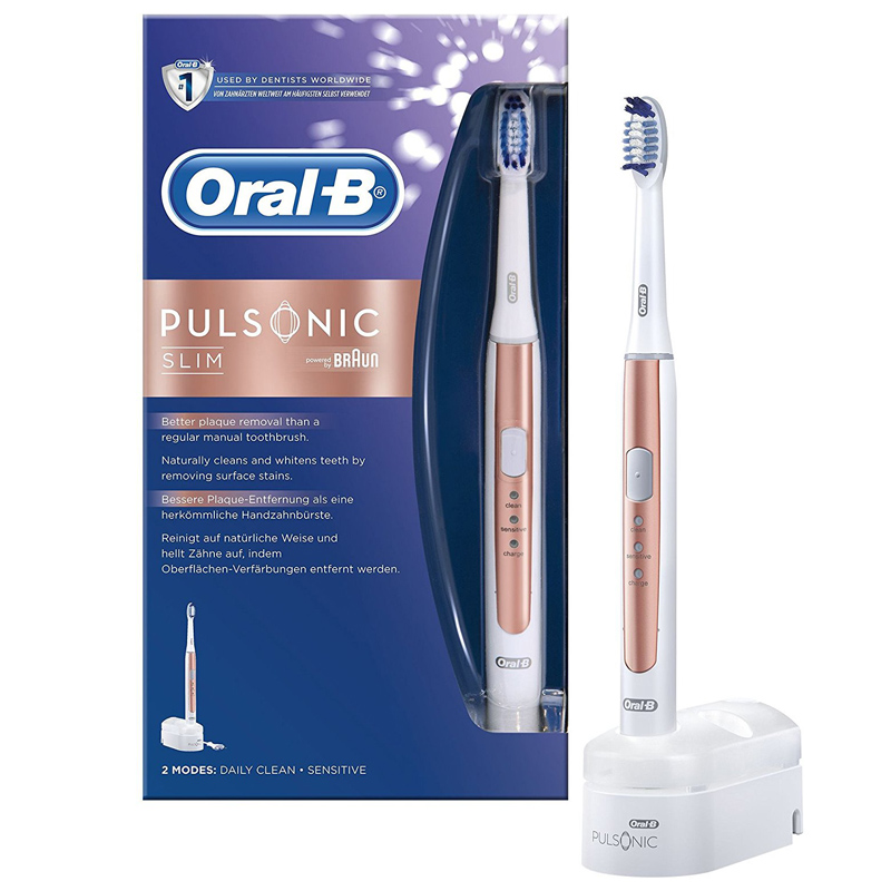 Oral-B Pulsonic Slim Schallzahnbürste Rose Gold