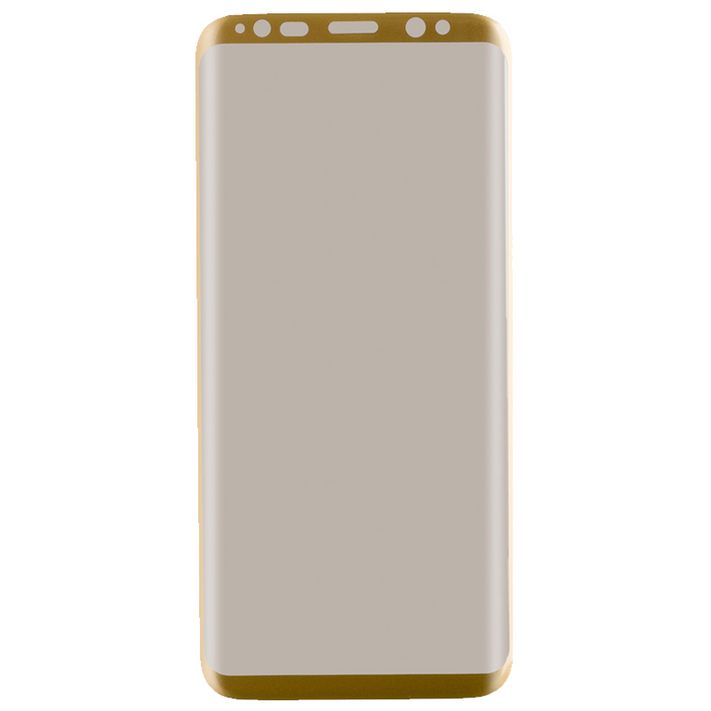 Peter Jäckel Full Display HD Glass Superb Plus für Galaxy S8 Gold