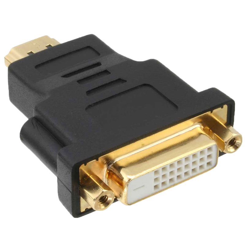 Inline HDMI-DVI Adapter HDMI Stecker auf DVI Buchse