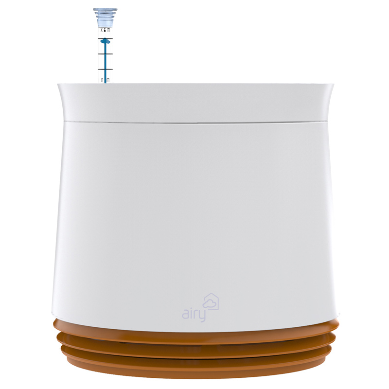 AIRY Pot Blumentopf Luftreinigungssystem Honey Mustard