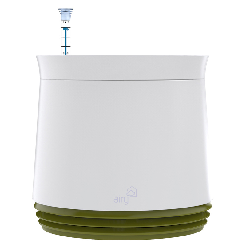 AIRY Pot Blumentopf Luftreinigungssystem schneeweiß (Late Spring)