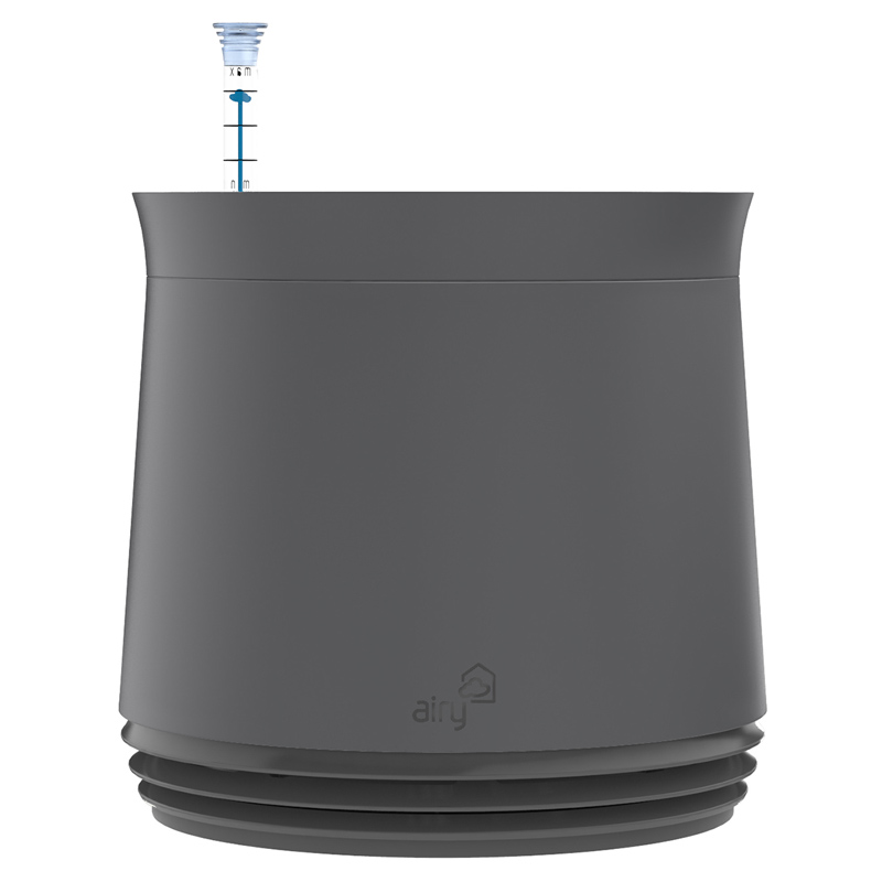 AIRY Pot Blumentopf Luftreinigungssystem in steingrau (steingrau - grau)