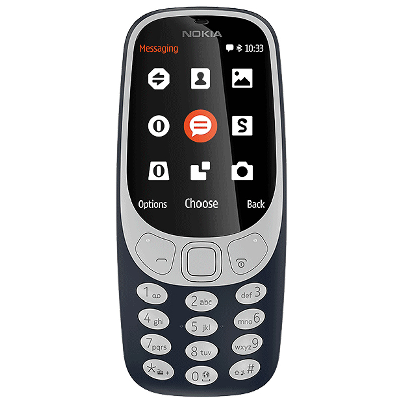 Nokia 3310 Retro Dual SIM Handy blau