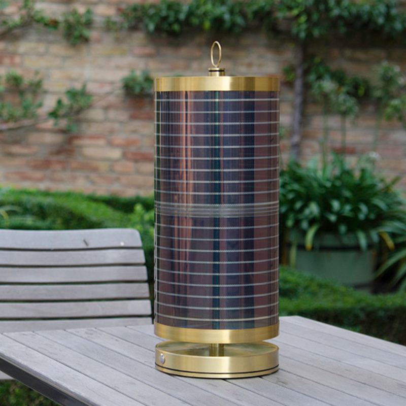 STOOL +SOL Tischleuchte kompakt, Edelstahl