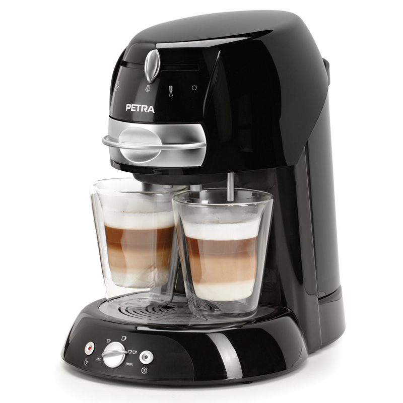 Petra Electric KM 42.17 Kaffeepadmaschine schwarz
