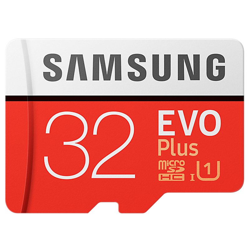 Samsung EVO+ 32GB microSDHC Card 2017 mit Adapter