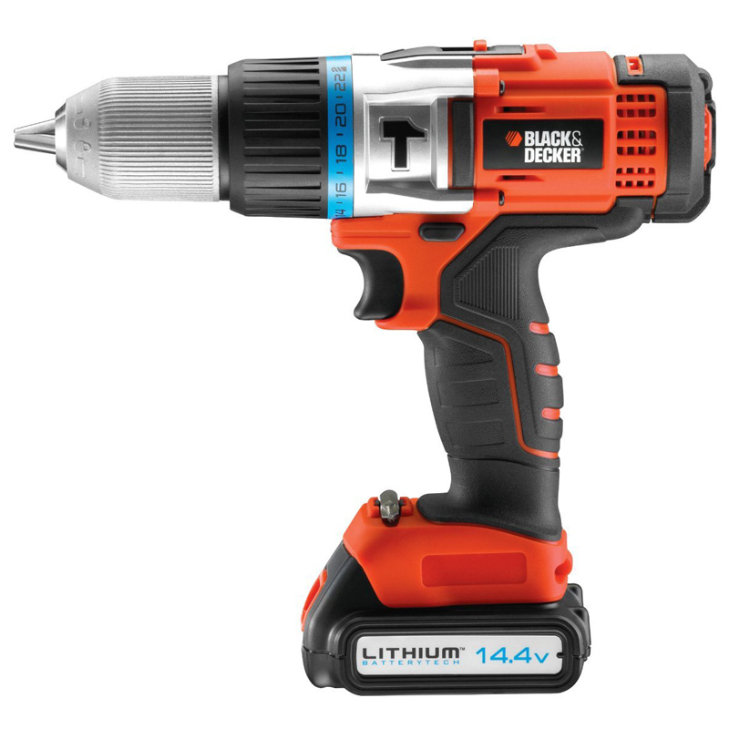 Black & Decker EGBHP148BK Akku-Schlagbohrschrauber