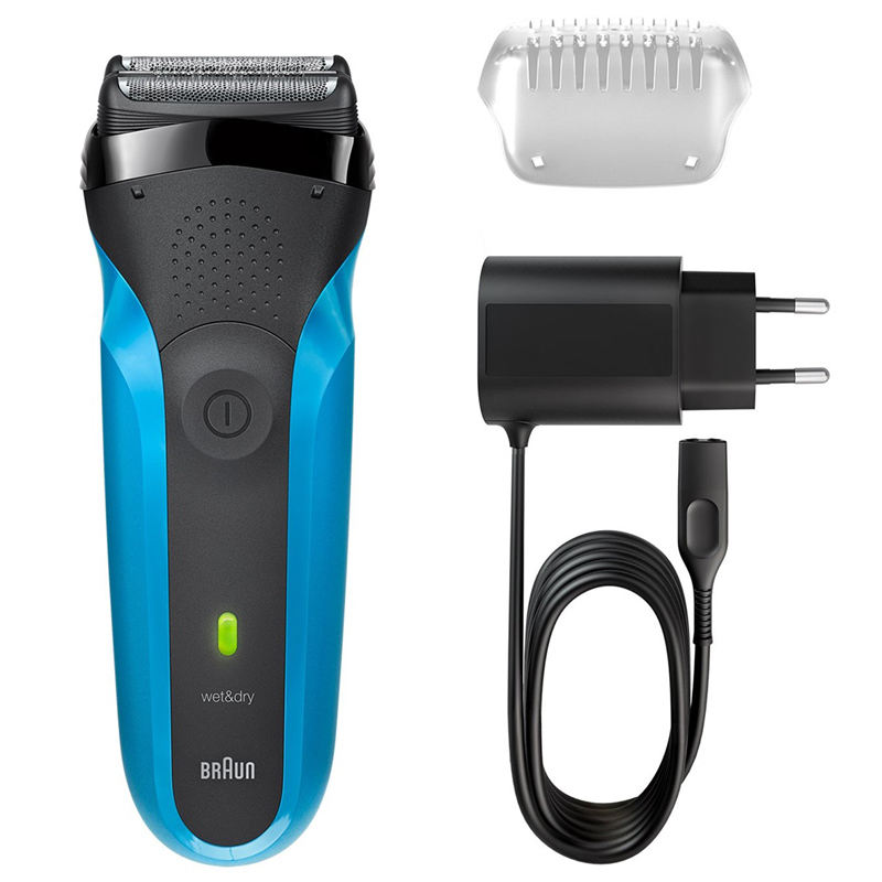 Braun Series 3 Elektrischer Rasierer 310s, blau