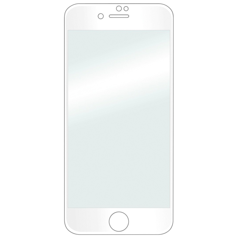 Hama 3D-Full-Screen-Schutzglas für Apple iPhone 7 Weiß