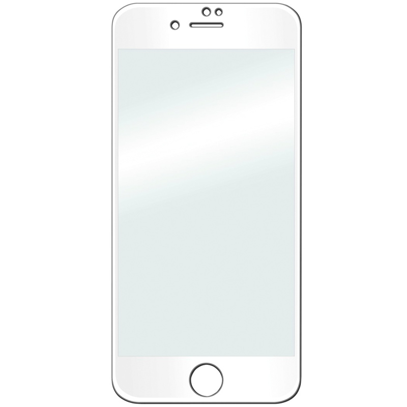 Hama 3D-Full-Screen-Schutzglas für Apple iPhone 7 Plus, weiß