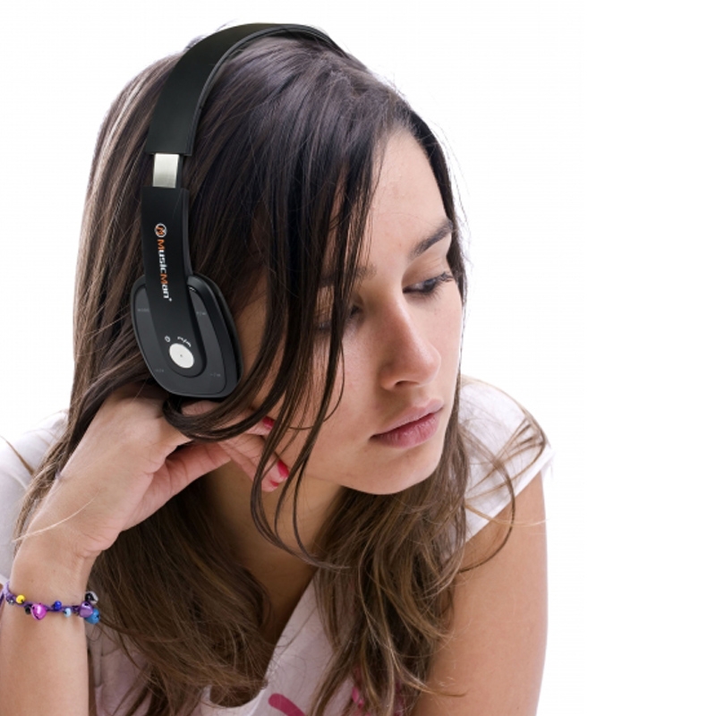 Technaxx MusicMan Slim Bluetooth Kopfhörer BT-X27 schwarz