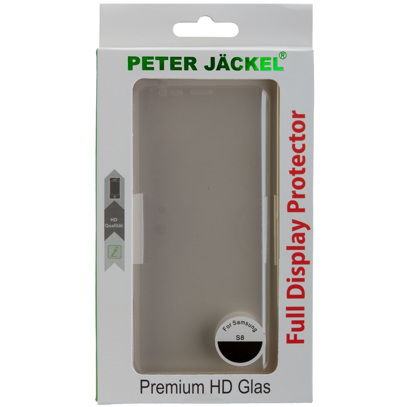 Peter Jäckel Full Display HD Glass Superb Plus für Samsung Galaxy S8 Total Clear