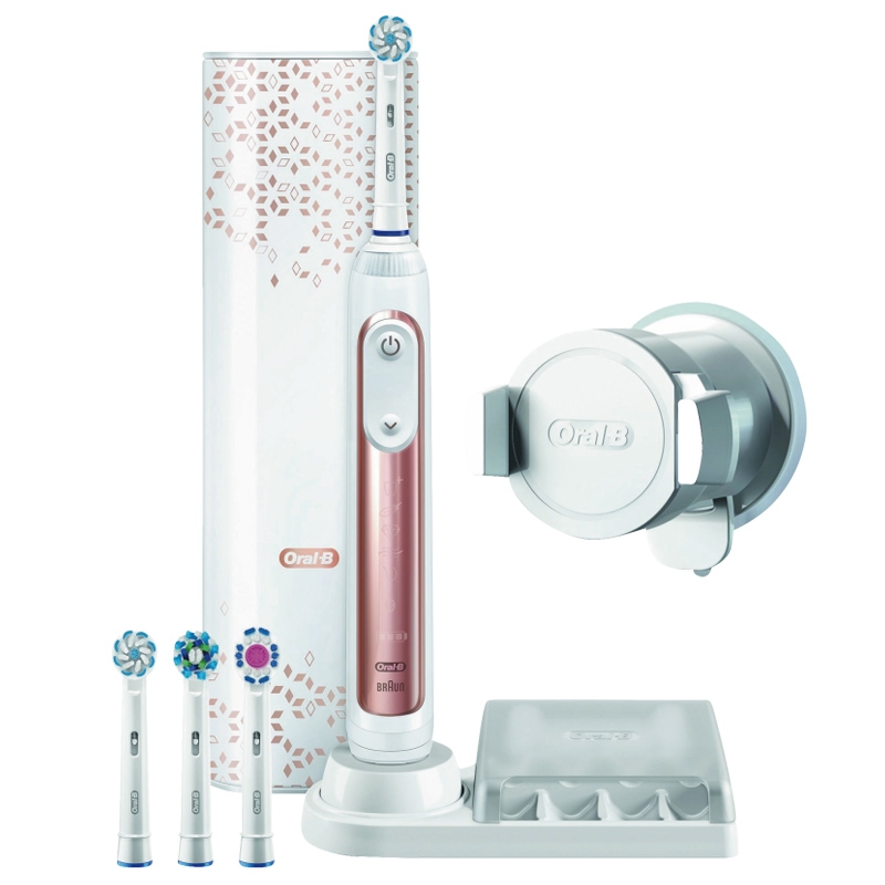 Braun Oral-B Genius 9000s Elektrozahnbürste rosegold