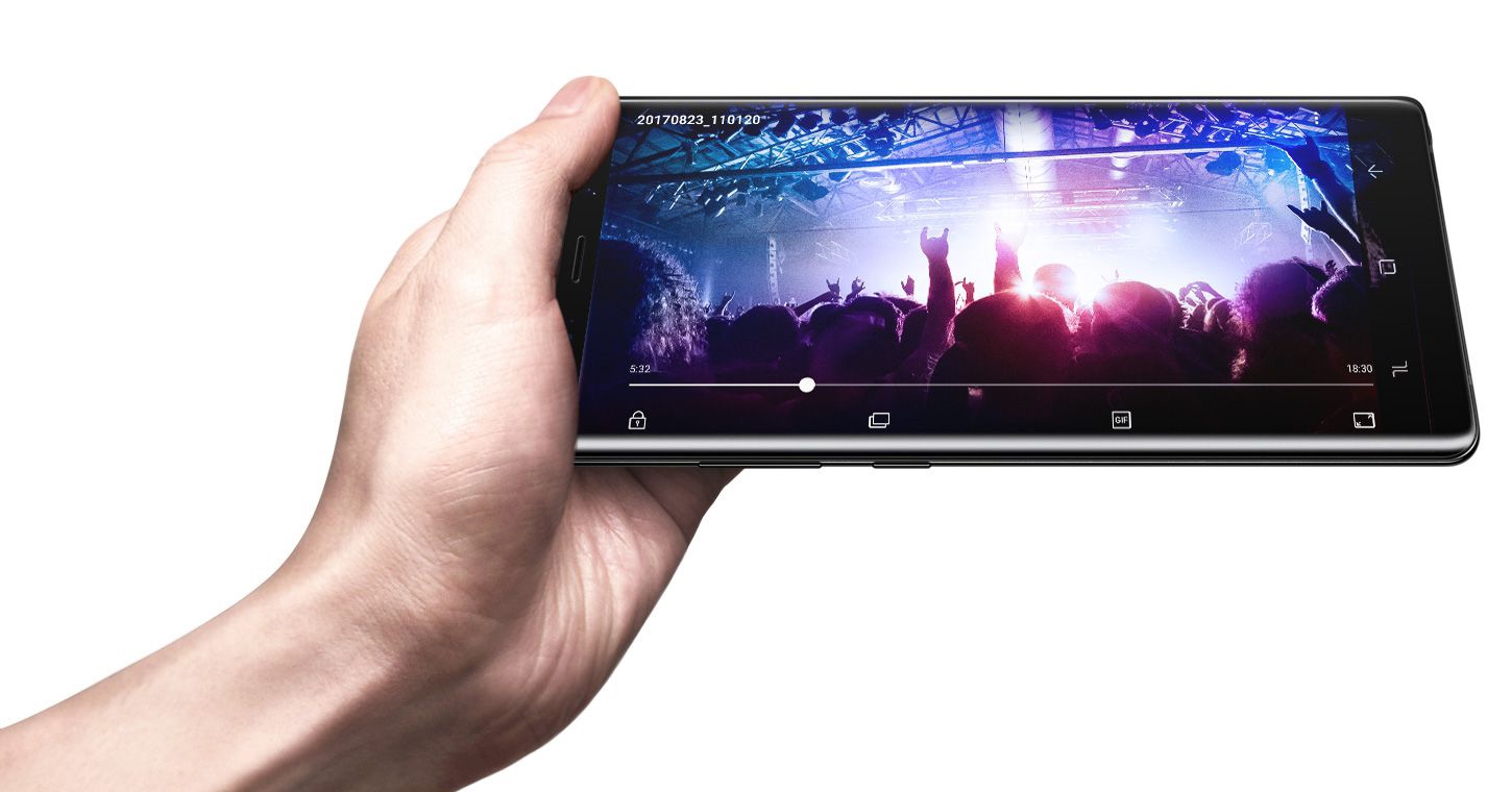 Samsung Galaxy Note 8 Smartphone midnight black
