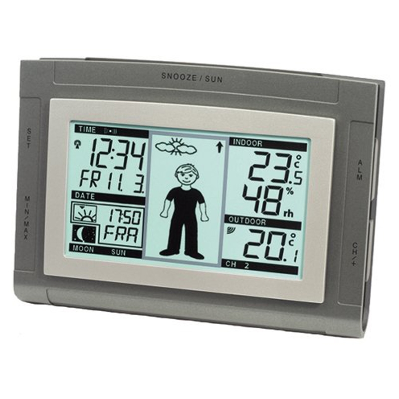 Technoline Wetterstation WS 9611-IT mit Vorhersage von Wettersituation