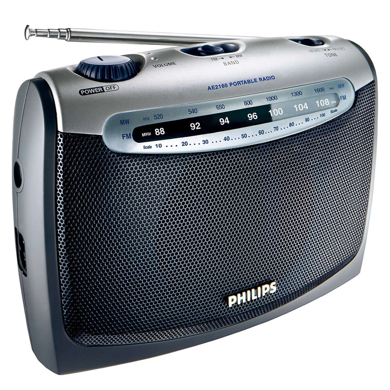 Philips AE 2160/00C Radio-Player silber