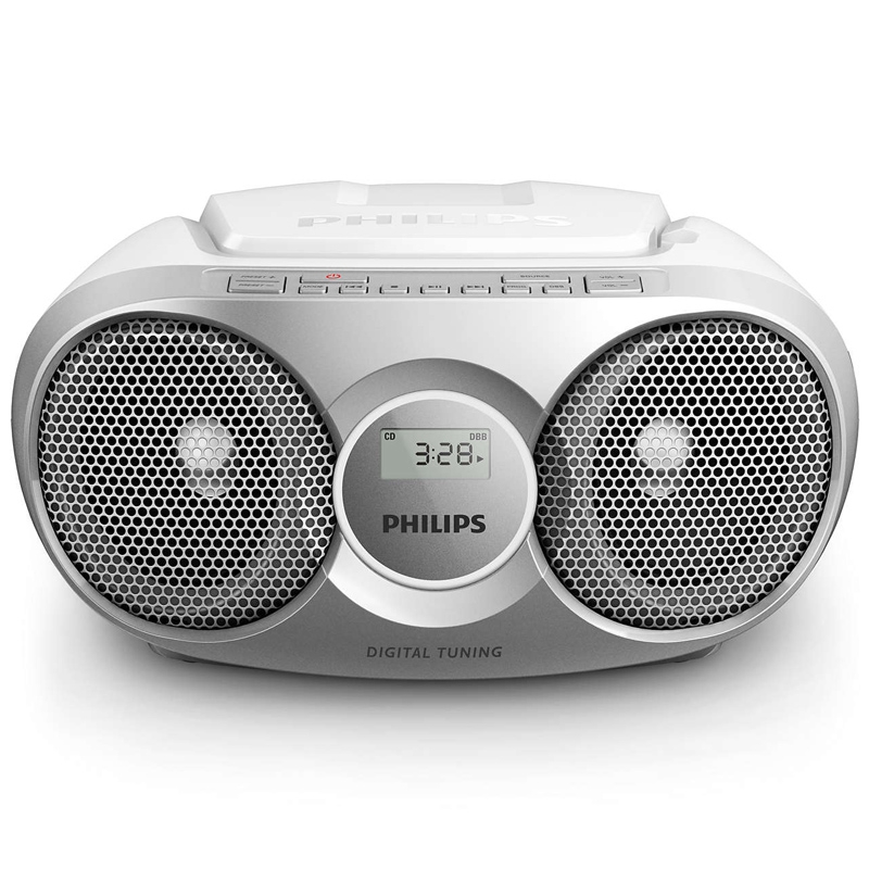 Philips AZ215S/12 CD-Radio silber