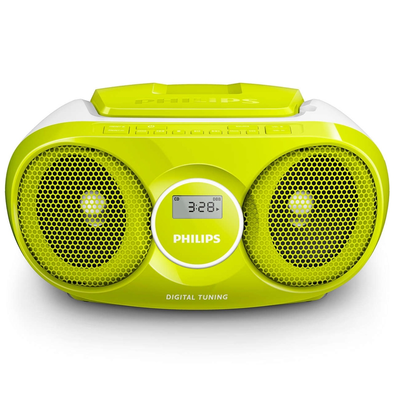 Philips AZ215G/12 CD-Radio grün