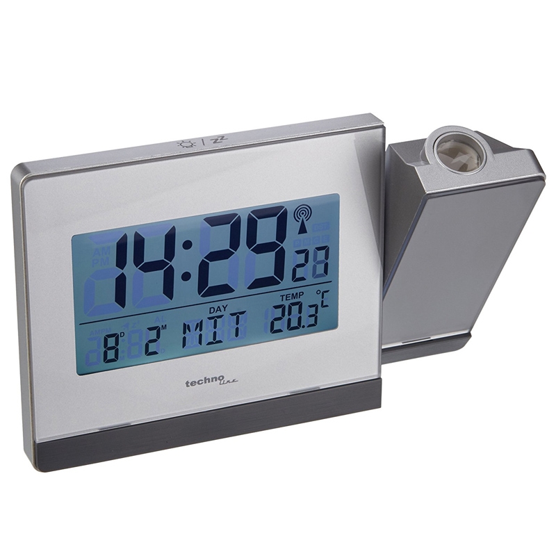 Technoline WT 538 Funk-Projektionswecker mit Touchsensor