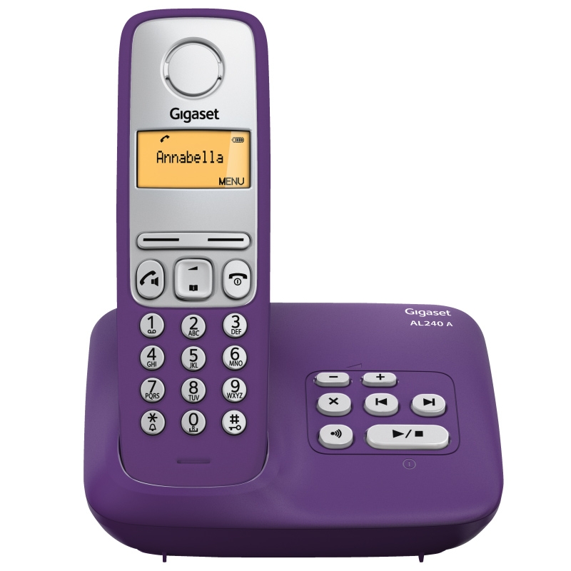 Gigaset AL240A Schnurlostelefon lila