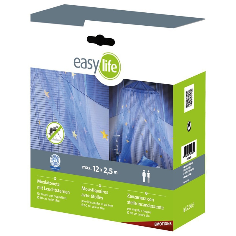 easy life Moskitonetz DREAMS mit Leuchtsternen