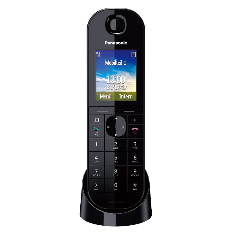 Panasonic KX-TGQ400GB IP-Telefon schwarz