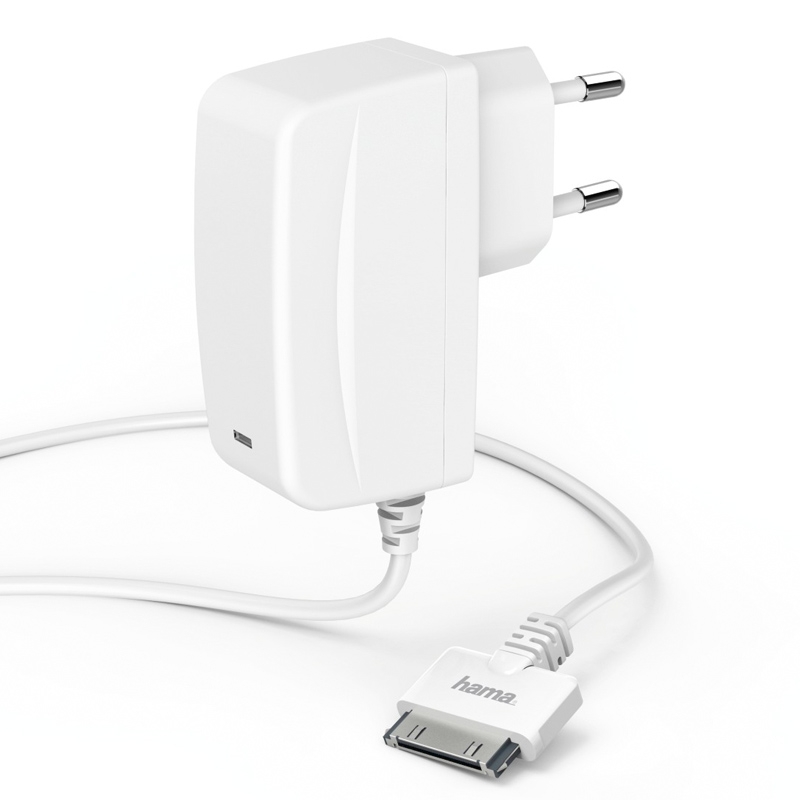 Hama Ladegerät 30 Pin Weiß