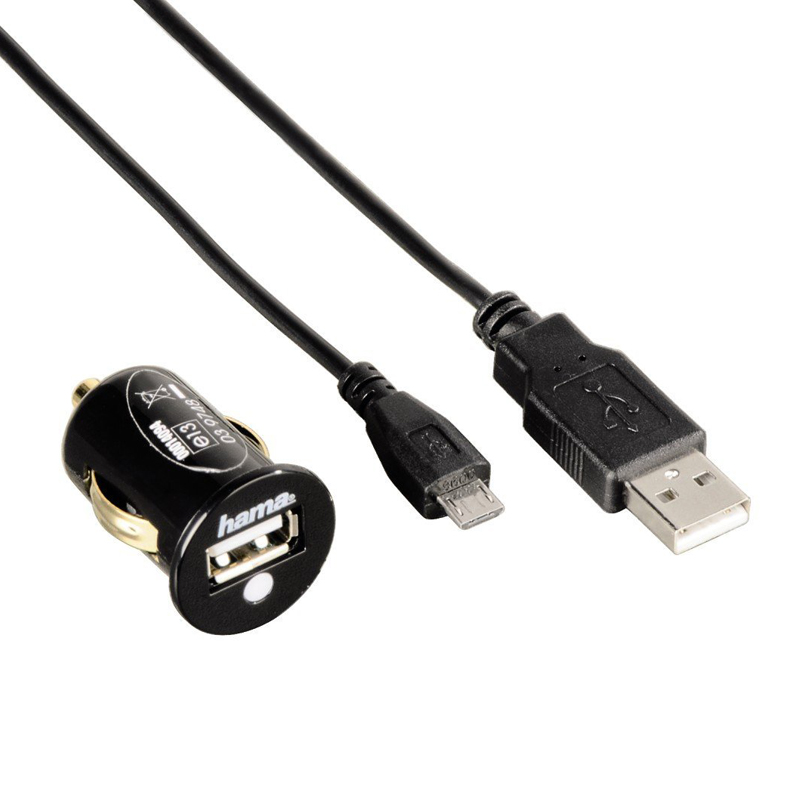 Hama Ladegerät Picco 12 V für micro USB