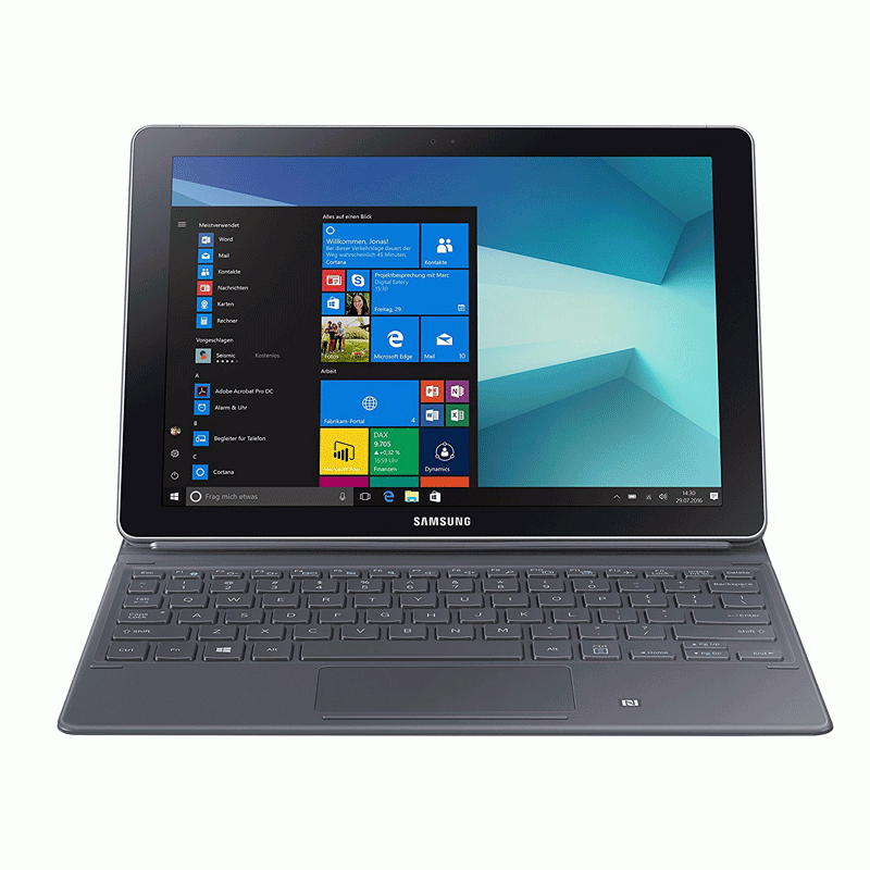 Samsung Galaxy Book W620 26,92 cm (10,6 Zoll) WiFi Tablet PC silber