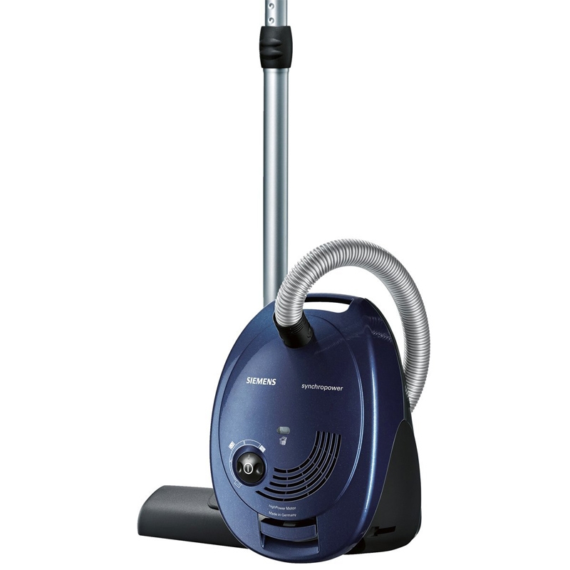 Siemens VS06A111 Bodenstaubsauger mit Beutel blau