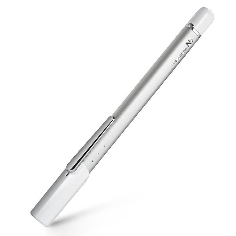 NEOLAB N2 Smartpen digitaler Schreibstift für Android und iOS Silber Weiss