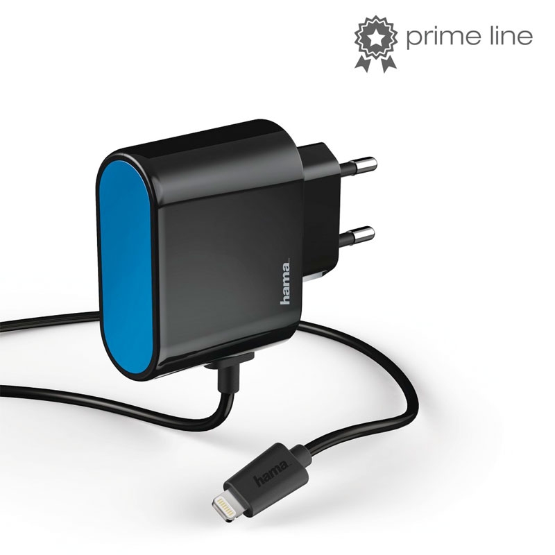Hama Ladegerät, Lightning, 2.4 A, Schwarz