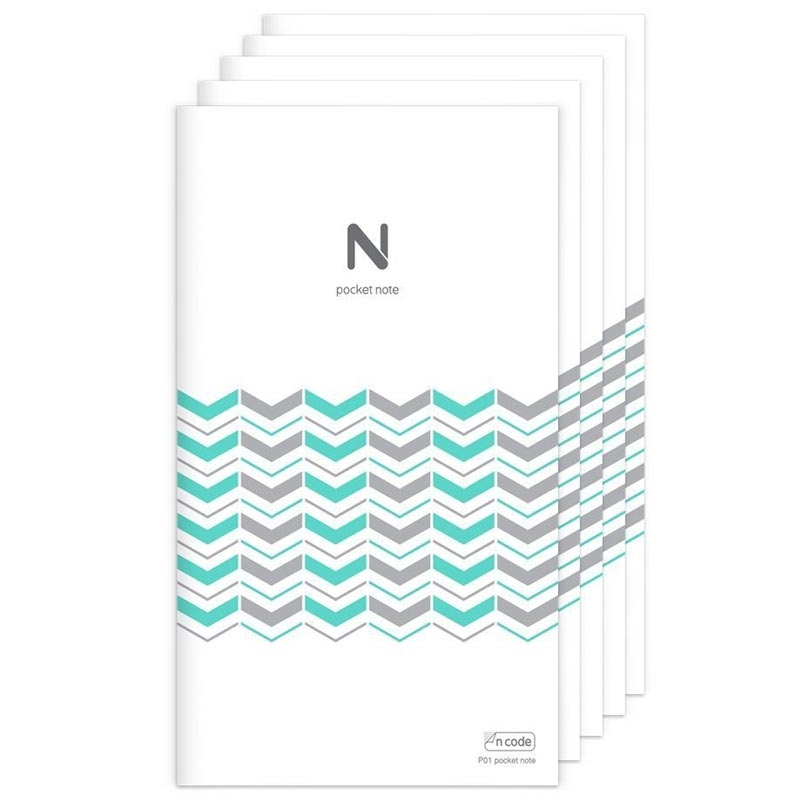 NEOLAB 5x Pocket Notebook Gitterlinien