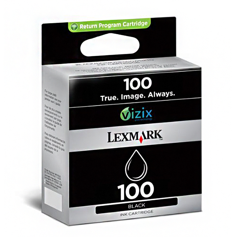 Lexmark NO.100 Tintenpatrone schwarz